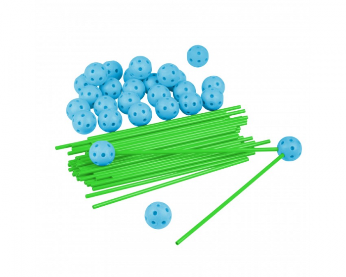 Kit constructie 3D - Cort pentru copii verde albastru, fosforescent in intuneric [5]