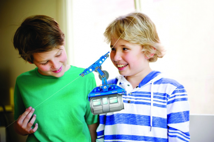 Kit construcție robot - Tin Can Cable Car, Kidz Robotix [4]