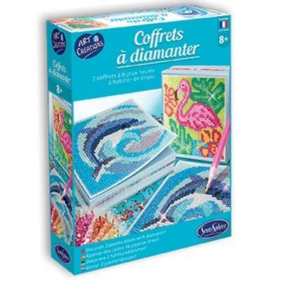 Kit creativ cu diamante - Delfin si Flamingo [1]
