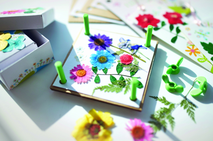 Kit creativ - Presa pentru flori si frunze, Green Creativity [4]