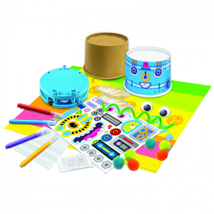 Kit creativ STEM - Robotul din carton, Thinking Kits [2]