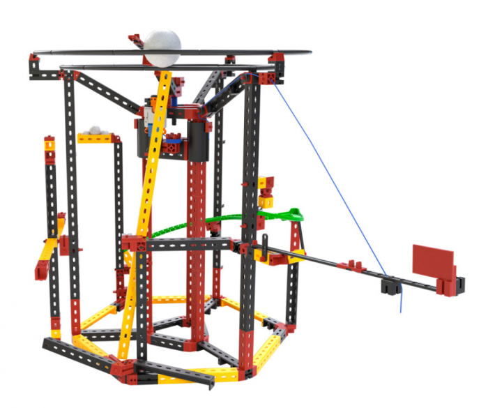 Kit STEM Circuite XL de reactii in lant traznite, Fischertechnik [5]