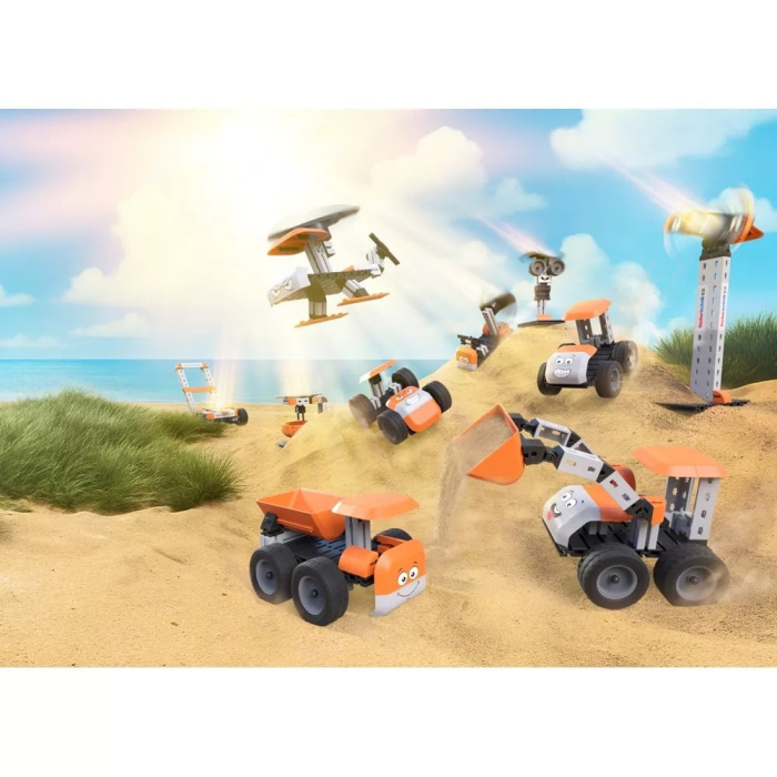 Kit STEM Cu modele interactive Junior Max, Fischertechnik [9]