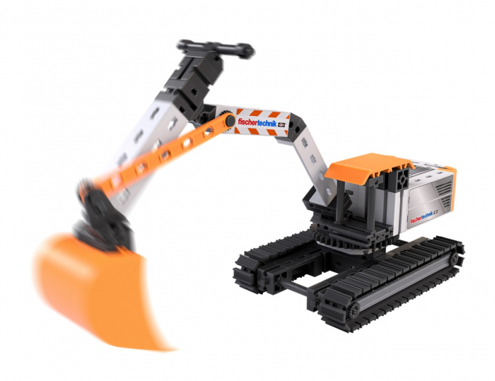 Kit STEM Excavator de asamblat si manevrat, Fischertechnik [4]