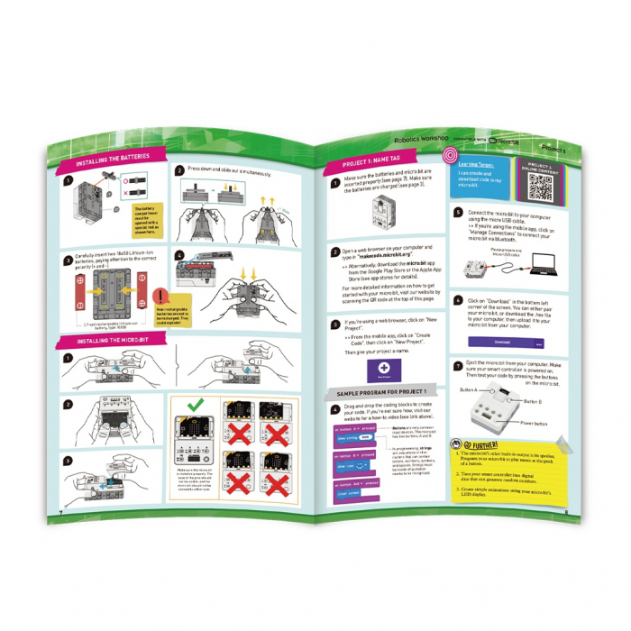 Kit STEM Workshop de robotica compatibil cu micro:bit, Gigo Toys [3]