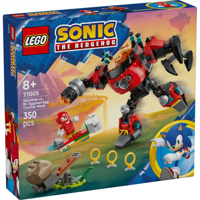 Knuckles vs. Dr. Eggman si robotul Egg Crusher [2]