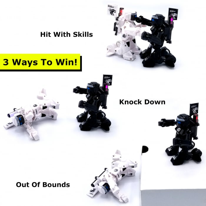 Set de 2 roboti cu telecomanda, pentru copii - KO Bot [7]