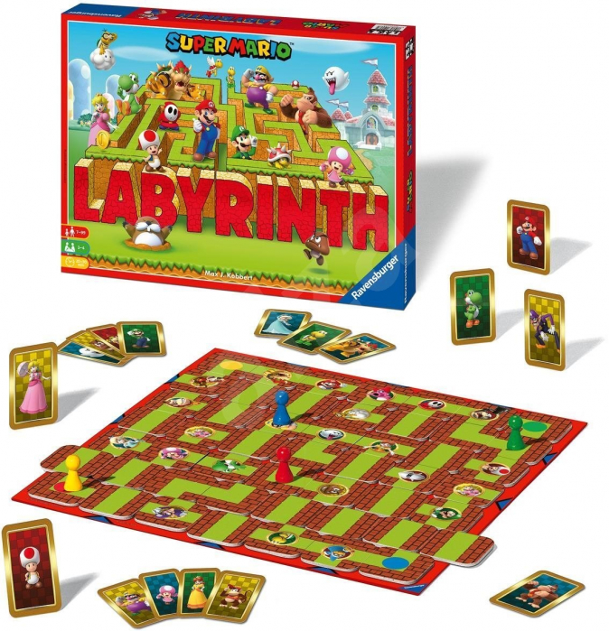 Labyrinth Super Mario, joc labirint pentru copii de la 7 ani, multilingv incl. RO [2]
