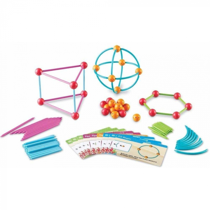Learning Resources Set construcție - Forme 3D [4]