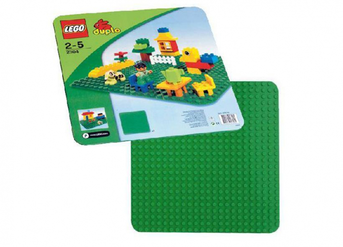 LEGO DUPLO Placa mare, verde pentru constructii [6]