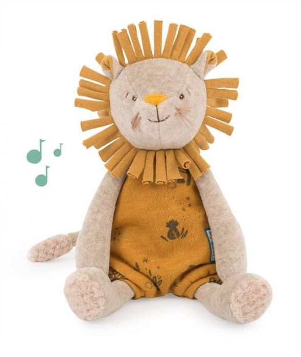 Leut jucarie muzicala textil pentru bebe, Moulin Roty [1]