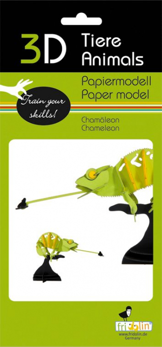 Macheta 3D Fridolin, Cameleon [2]