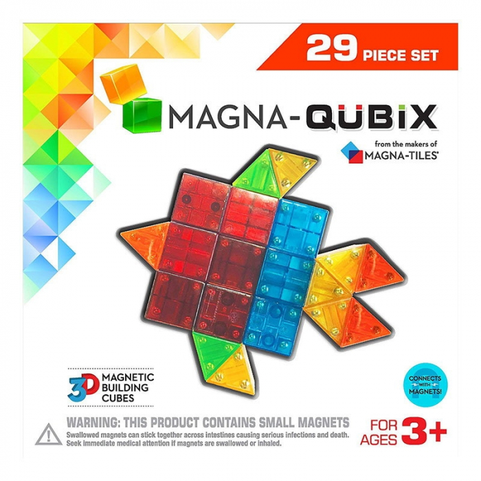 Magna-Qubix set magnetic 29 piese, Magna-tiles [1]