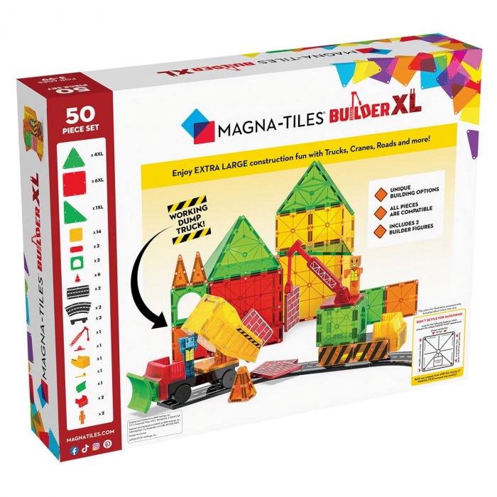 MAGNA-TILES Builder XL, 50 piese [6]
