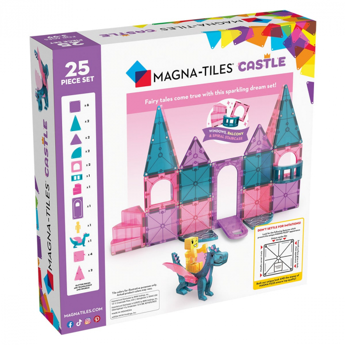 MAGNA-TILES Castle, 25 piese [6]