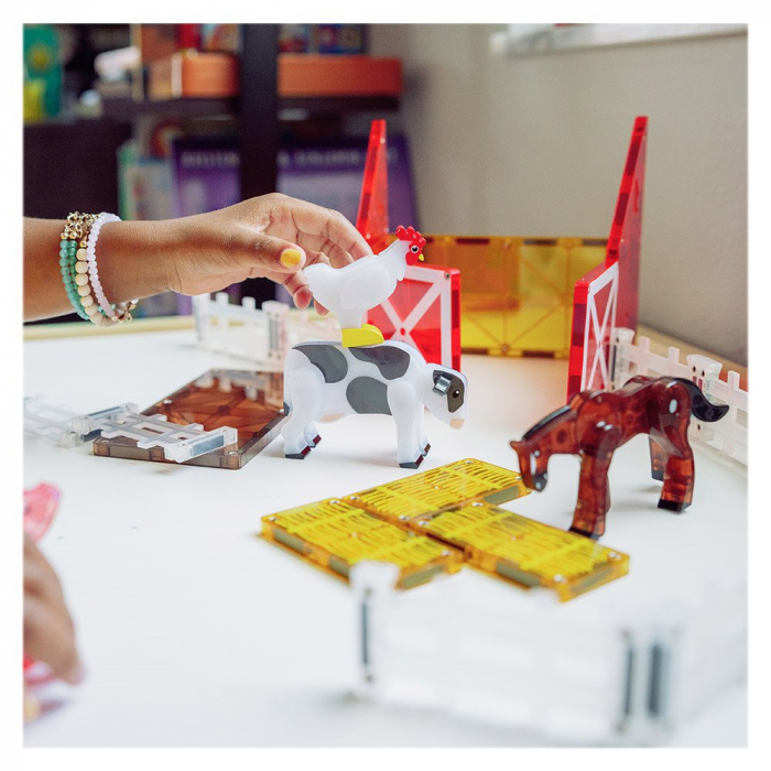 Magna-Tiles Farm Animals, set magnetic [4]