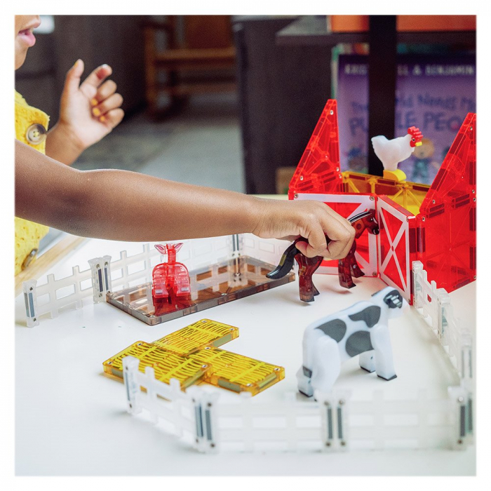 Magna-Tiles Farm Animals, set magnetic [5]