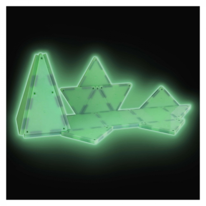 Magna-Tiles Glow, set magnetic fosforescent [2]