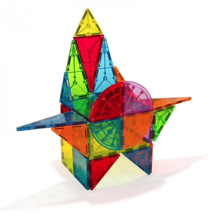 Magna-Tiles Metropolis set magnetic (110 piese) [4]