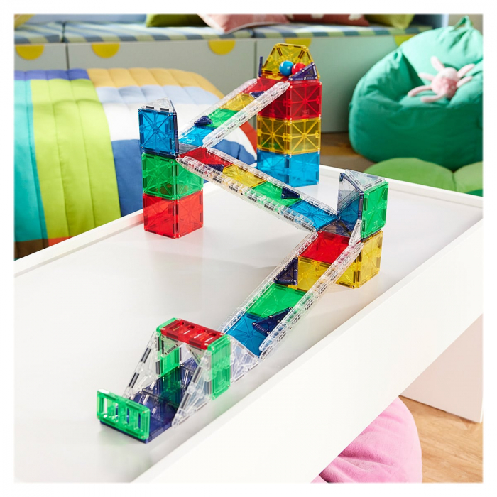 MAGNA-TILES Rail Racers Deluxe, 90 piese [4]
