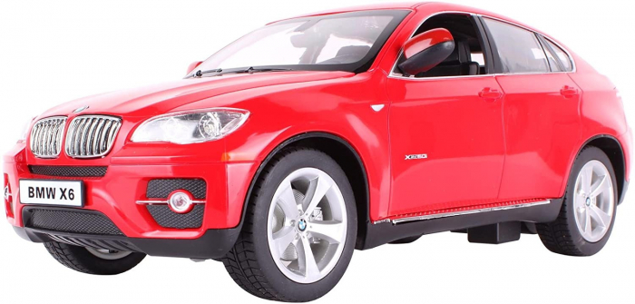Mașină cu telecomandă BMW X6 rosu cu scara 1 LA 14 [3]