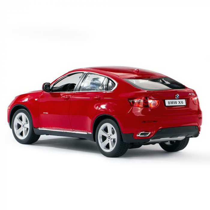 Mașină cu telecomandă BMW X6 rosu cu scara 1 LA 14 [7]