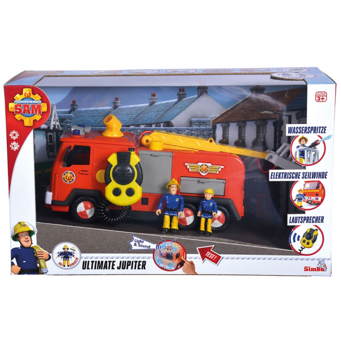 Masina de pompieri Simba Fireman Sam Ultimate Jupiter cu 2 figurine si accesorii [6]
