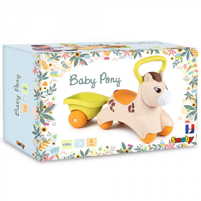 Masinuta de impins Smoby Baby Pony [10]