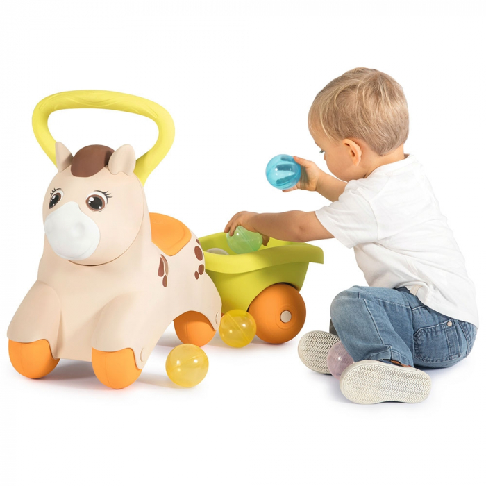 Masinuta de impins Smoby Baby Pony [5]