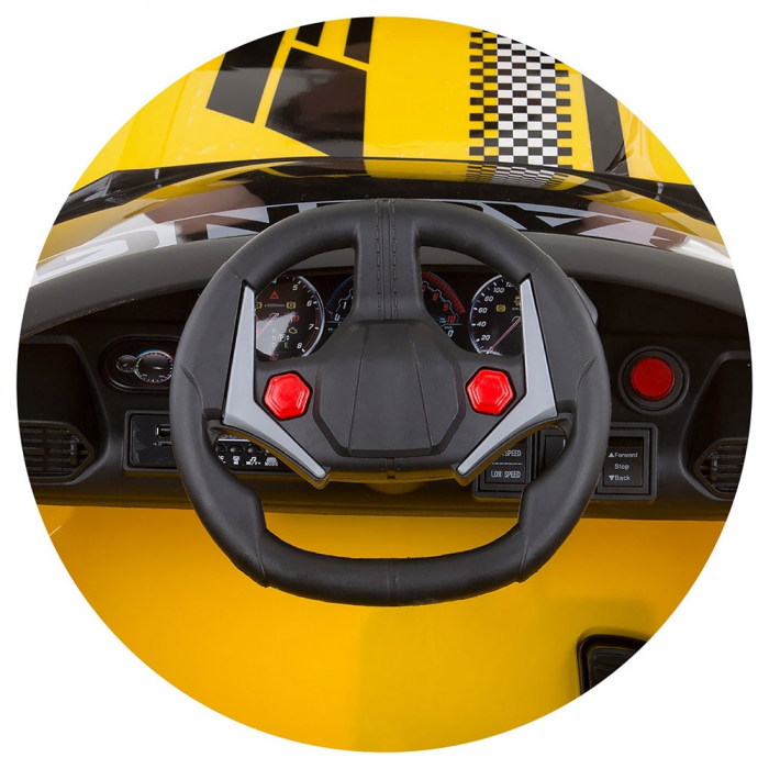 Masinuta electrica Chipolino Formula yellow [6]