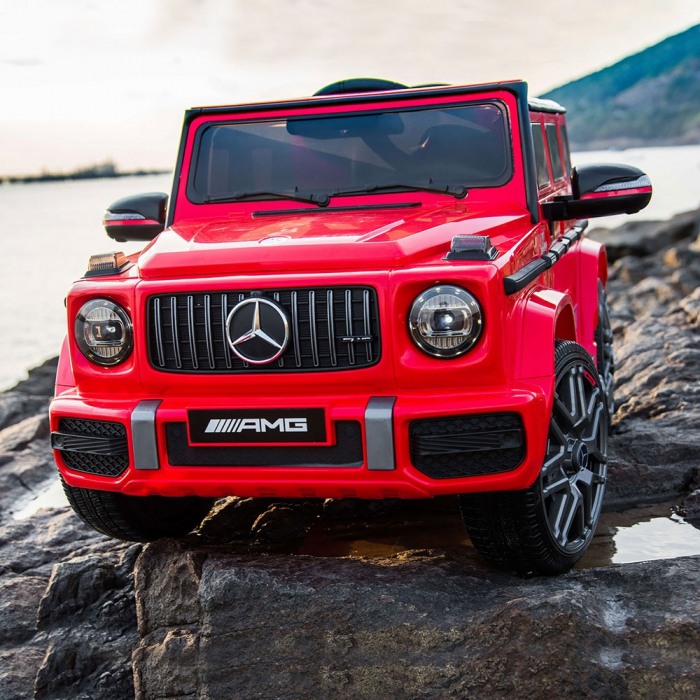 Masinuta electrica Chipolino Mercedes Benz G63 AMG red [5]