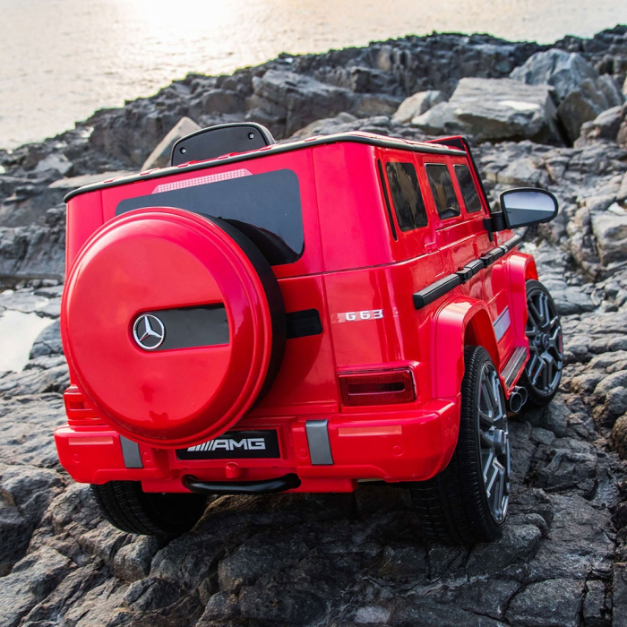 Masinuta electrica Chipolino Mercedes Benz G63 AMG red [4]