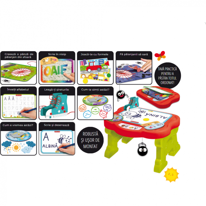 Masuta cu activitati Montessori, in limba romana [2]