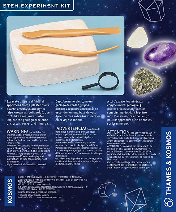 Minerale Uimitoare, Experimente pentru copii [3]