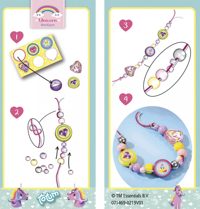 Mini set creativ DIY Bratara cu unicorni [4]