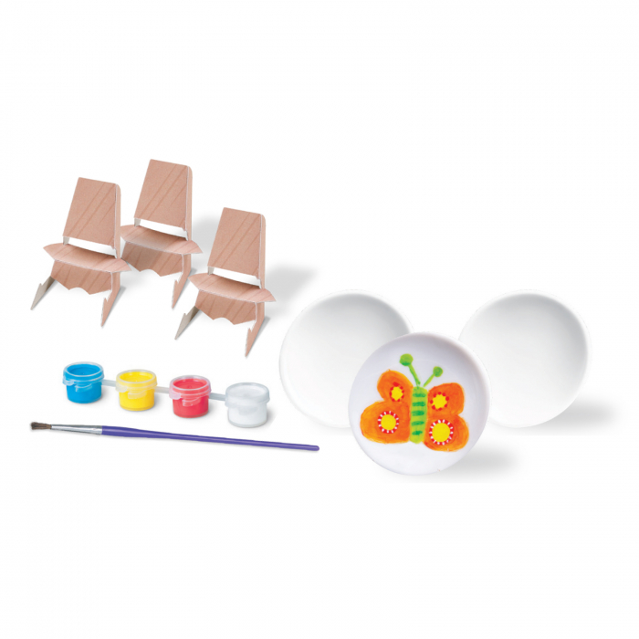 Mini set creativ - Farfurioare, LittleCraft [3]