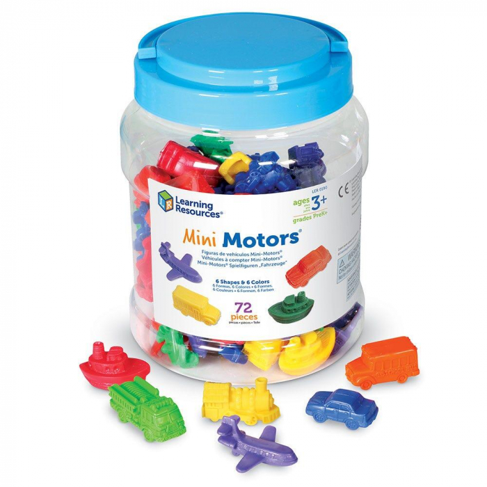 Mini vehicule pentru numarat - set 72 buc [3]