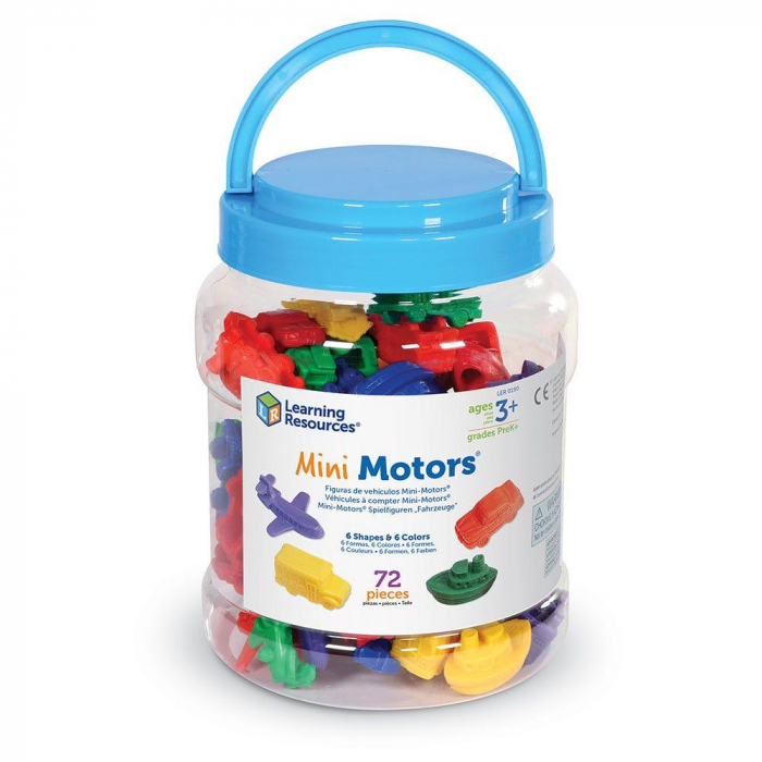 Mini vehicule pentru numarat - set 72 buc [4]