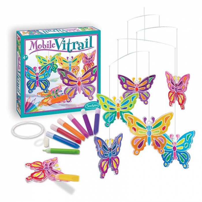 Mobil Vitralii Fluturi [2]