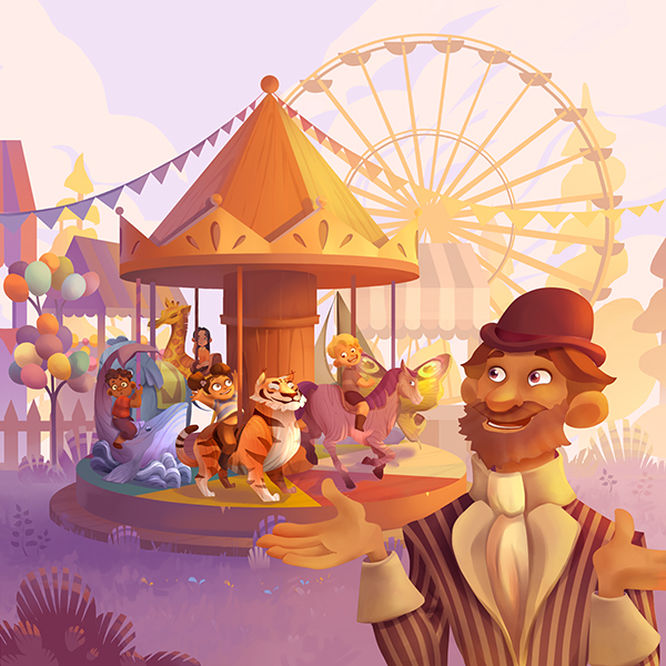 MONSIEUR CARROUSEL - joc de cooperare [4]