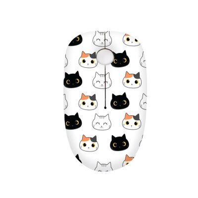 Mouse wireless, cu design cu pisicute [2]