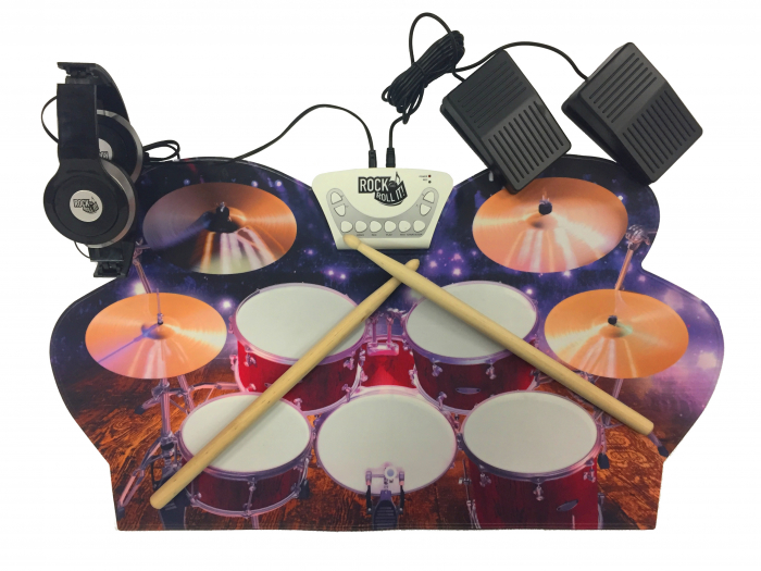 Tobe pentru copii ROCK AND ROLL IT Live drums [5]