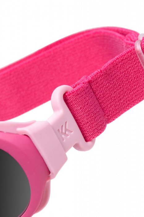 Ochelari de soare pentru copii MOKKI Click & Change, protectie UV, roz, 0-2 ani, set 2 perechi [9]