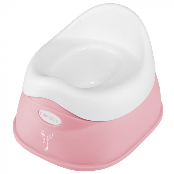 Olita pentru copii, Potti, Skiddou, cu spatar, Keep pink, roz [5]