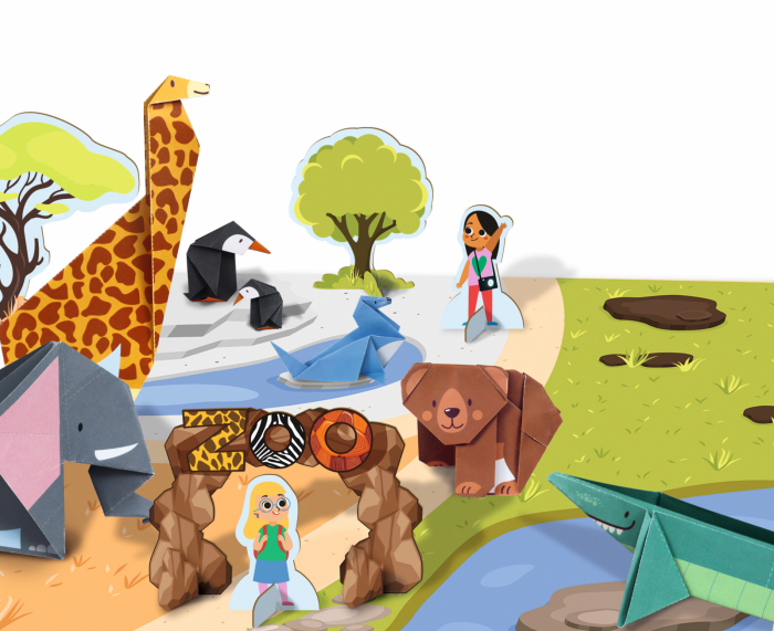 Origami - Animale Zoo - nivel 2 [2]