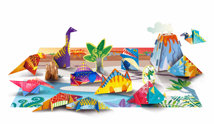 Origami - Dinozauri - nivel 2 [3]