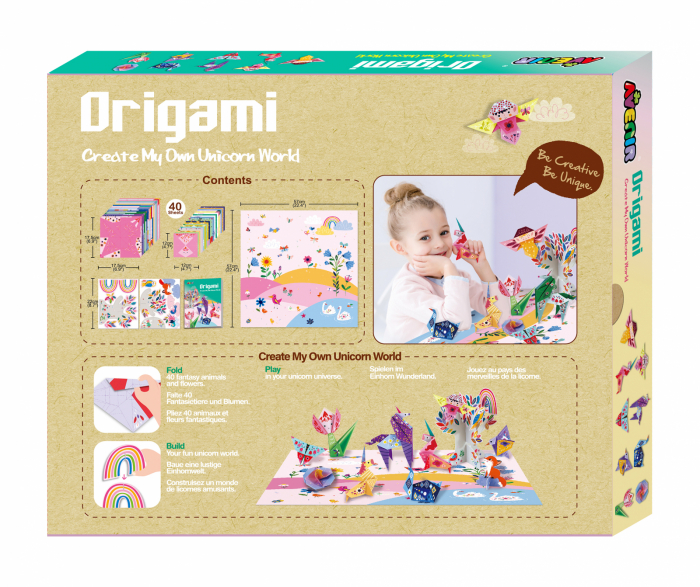 Origami - Unicorni - nivel 3 [2]