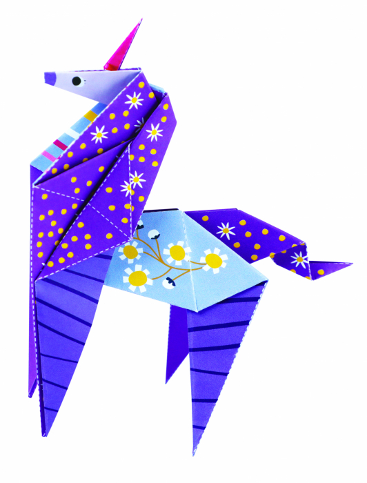 Origami - Unicorni - nivel 3 [7]
