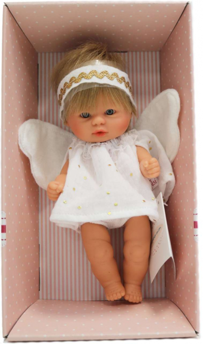 Papusa Bomboncin cu Rochita si Aripi de Ingeras 20cm [3]