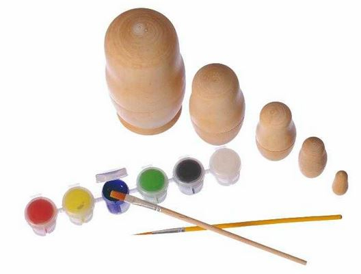Joc de pictat papusi matrioshka [2]